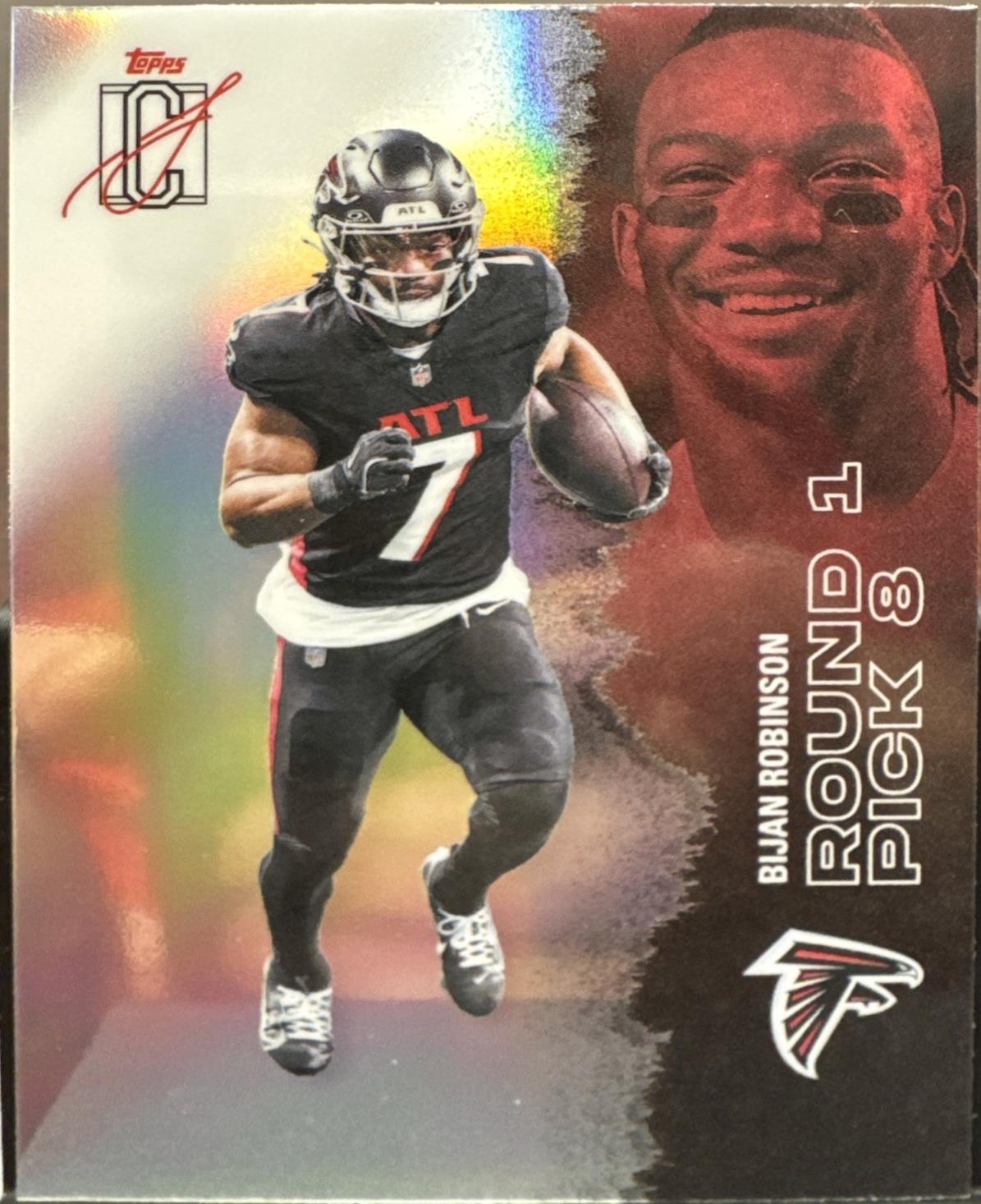 Bijan Robinson [Refractor Chrome] #4