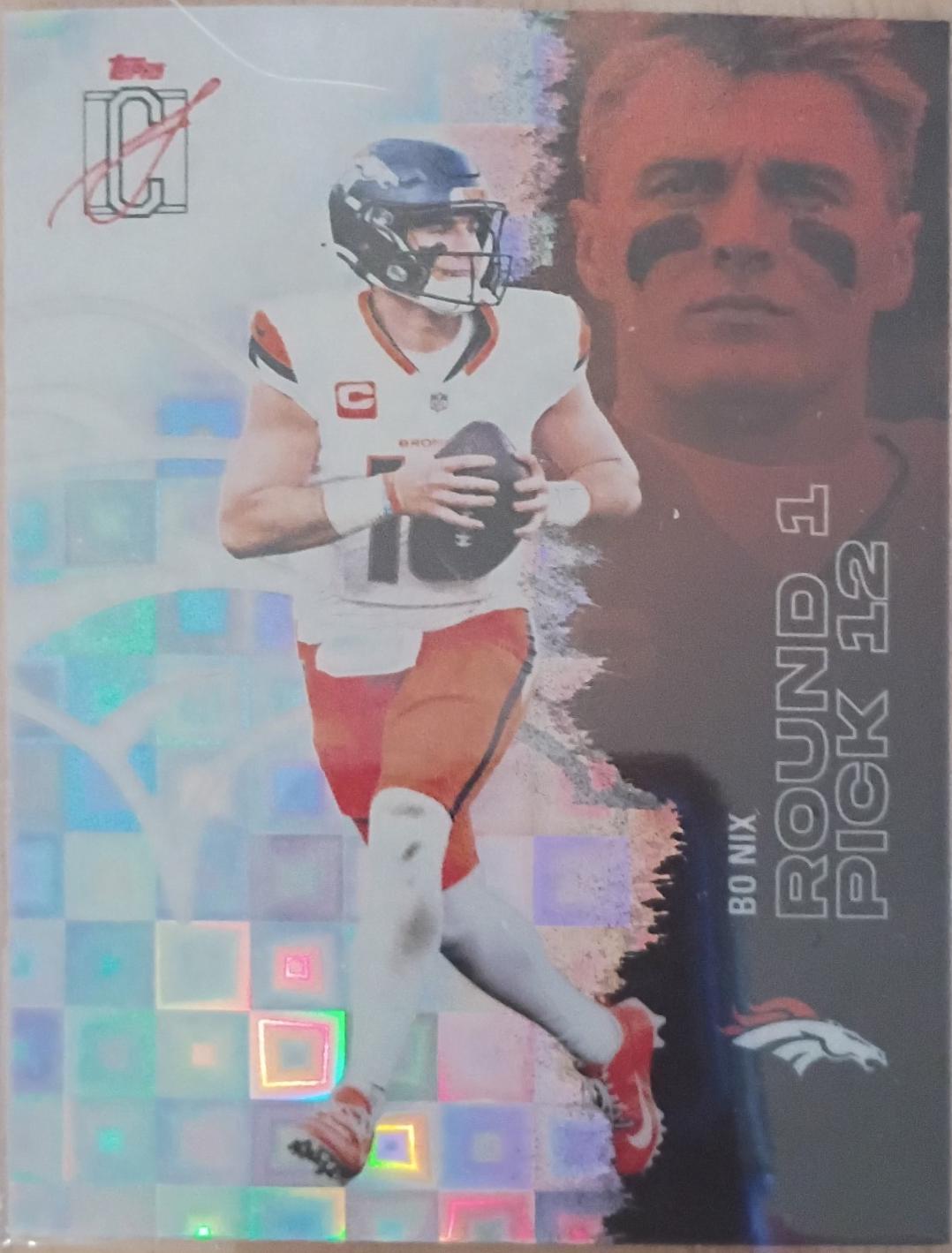 Bo Nix [Pandora Refractor Chrome] #18