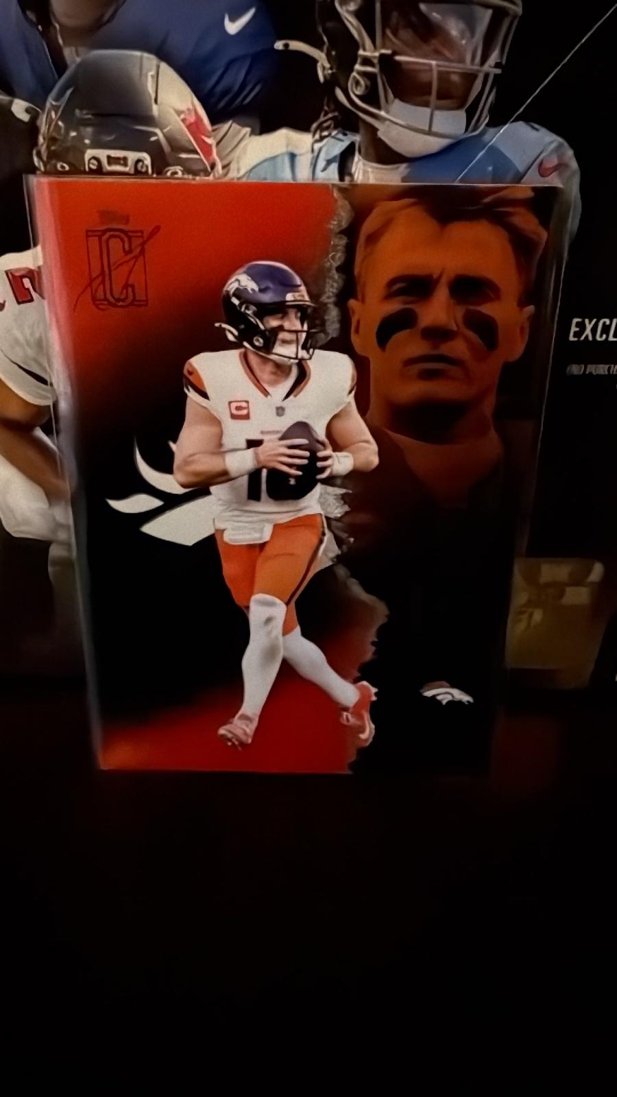 Bo Nix [Red Black] #18