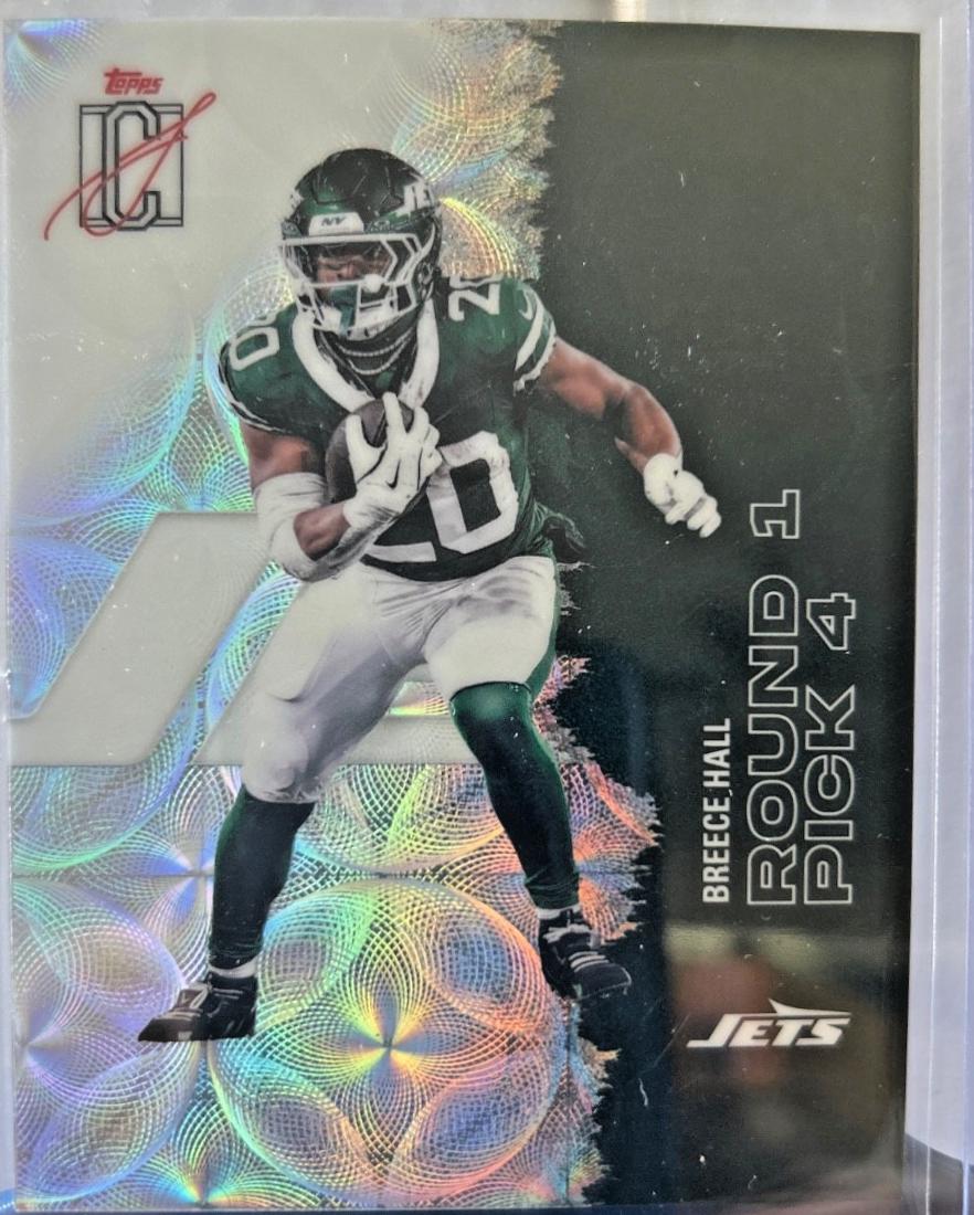 Breece Hall [Kaleidoscope Refractor Chrome] #92