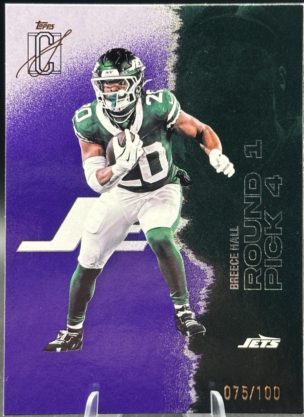 Breece Hall [Purple] #92