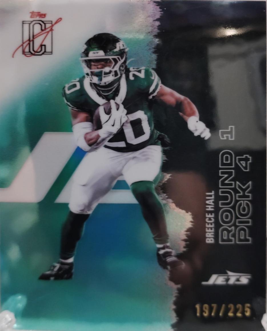 Breece Hall [Teal] #92