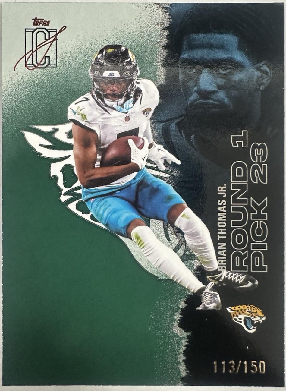 Brian Thomas Jr. [Green Autograph] #79