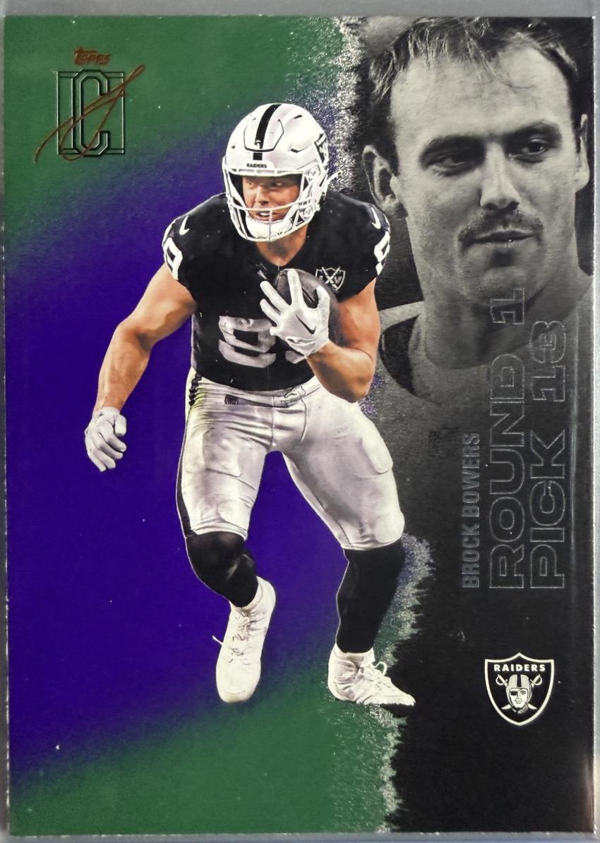 Brock Bowers [Green Purple] #34