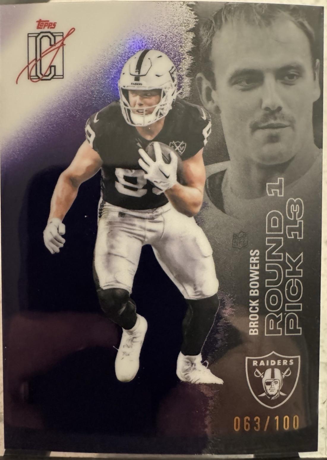 Brock Bowers [Purple] #34
