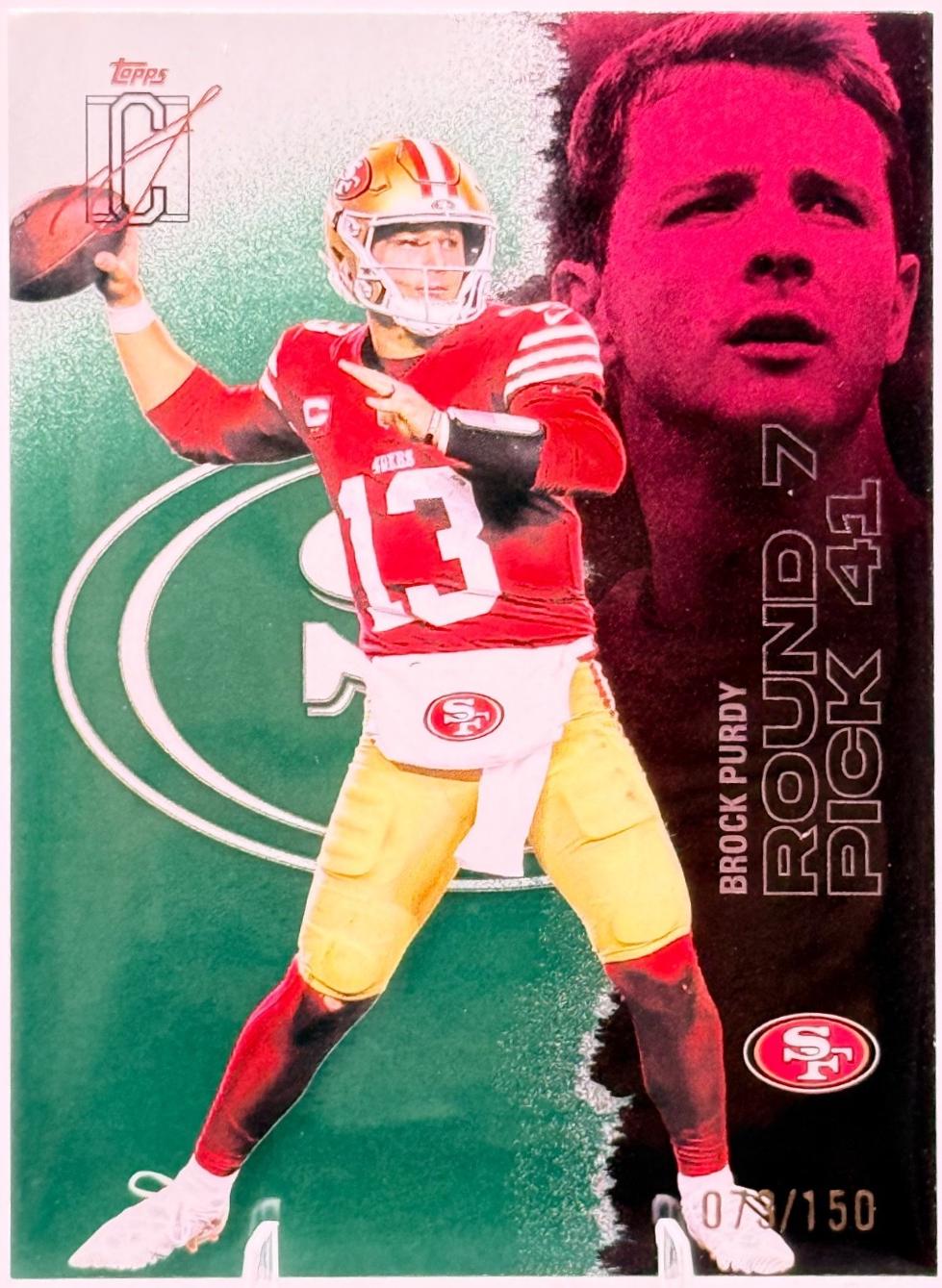 Brock Purdy [Green Autograph] #48