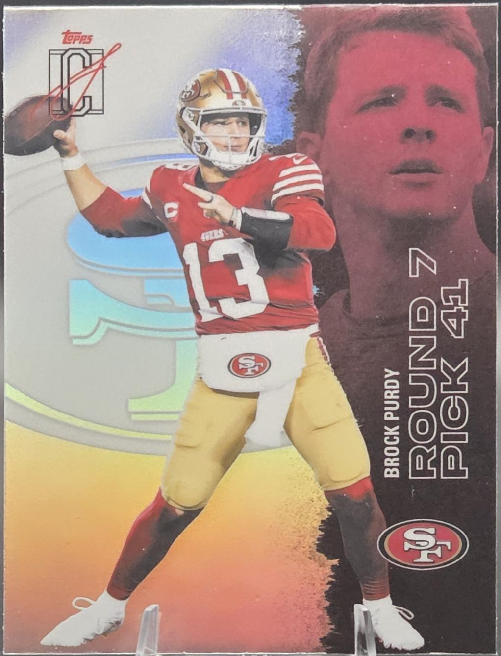 Brock Purdy [Refractor Chrome] #48