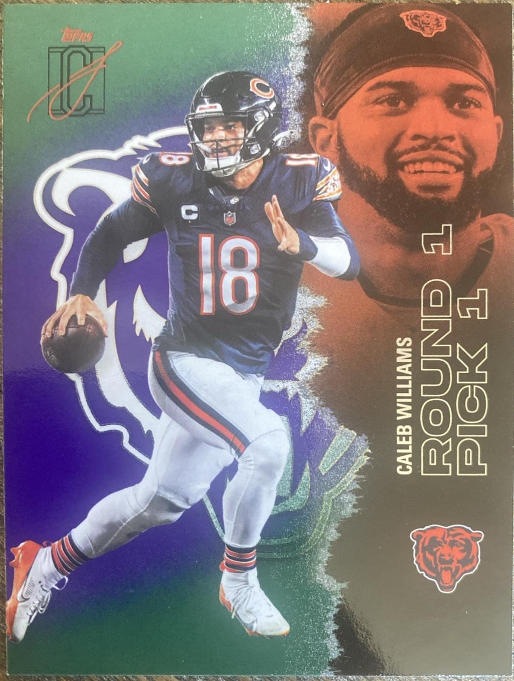 Caleb Williams [Green Purple] #11
