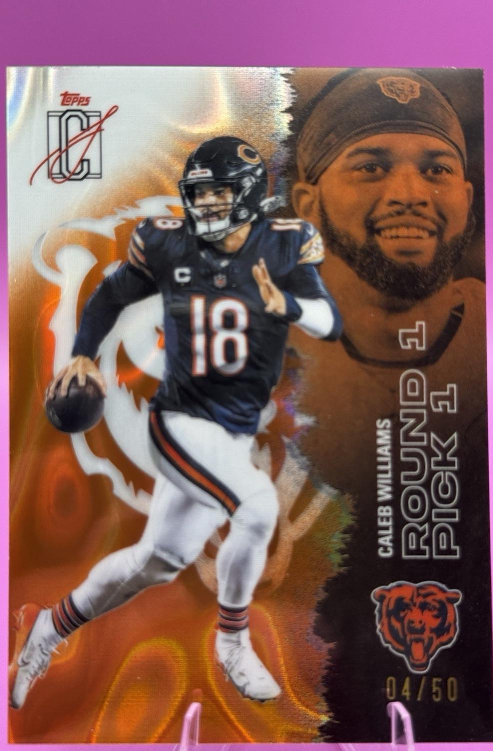 Caleb Williams [Orange Lava] #11