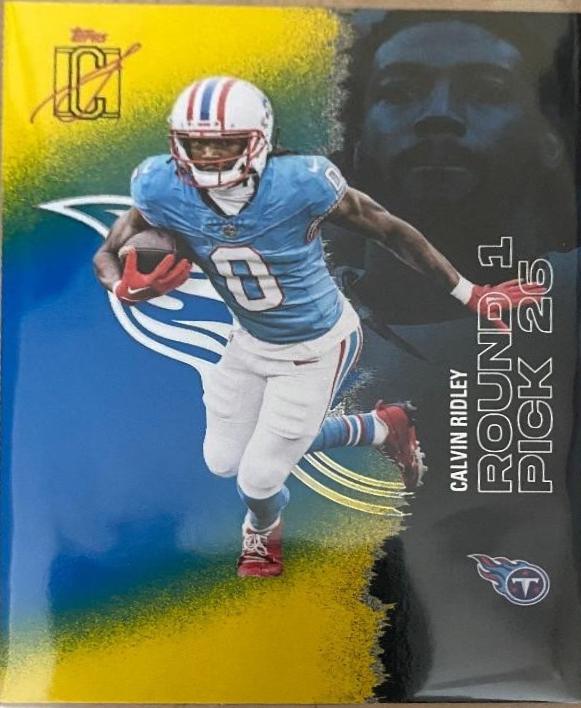 Calvin Ridley [Blue Yellow] #99