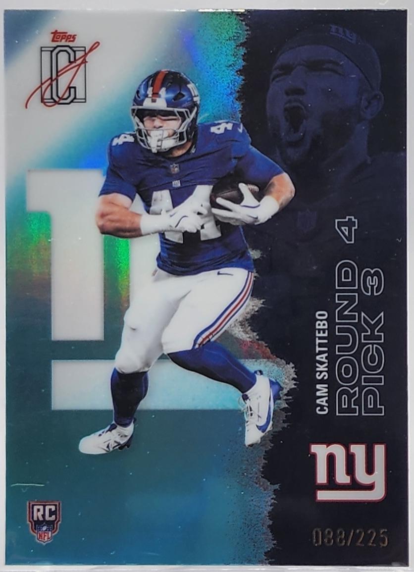 Cam Skattebo [Teal] #119