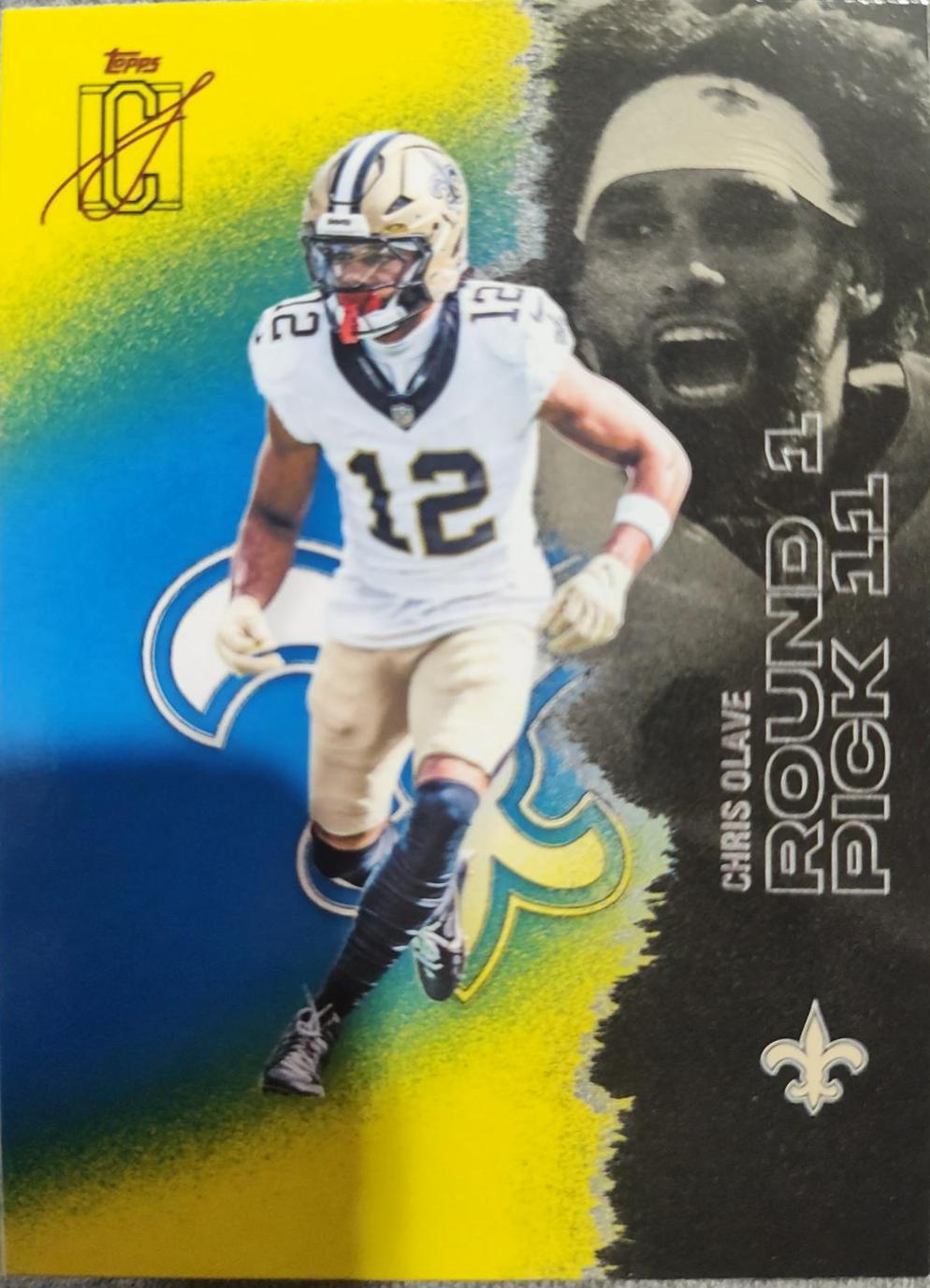 Chris Olave [Blue Yellow] #39