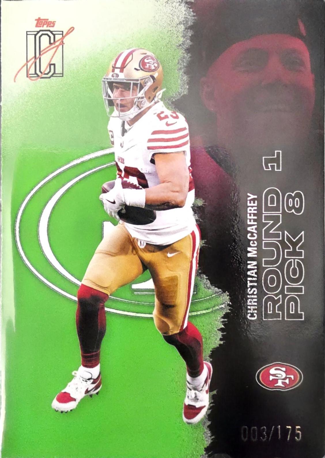 Christian McCaffrey [Lime Green] #49