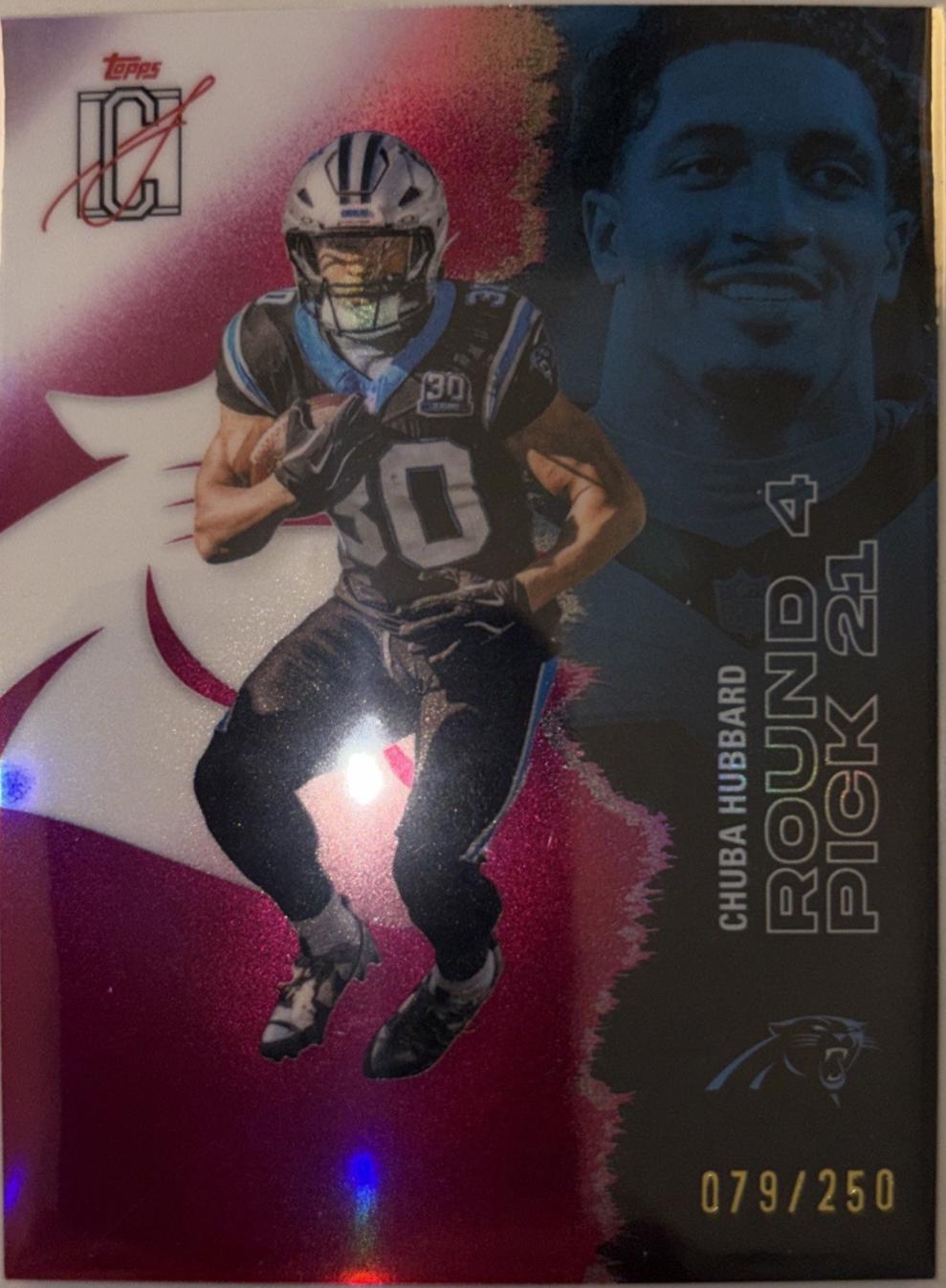 Chuba Hubbard [Magenta] #66
