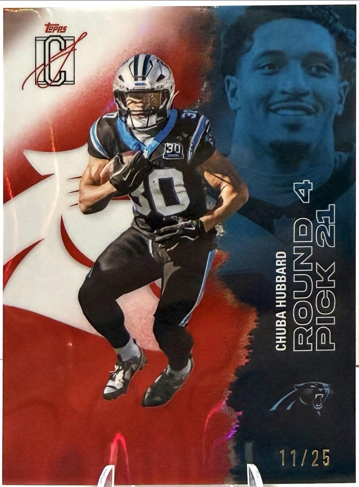Chuba Hubbard [Red] #66