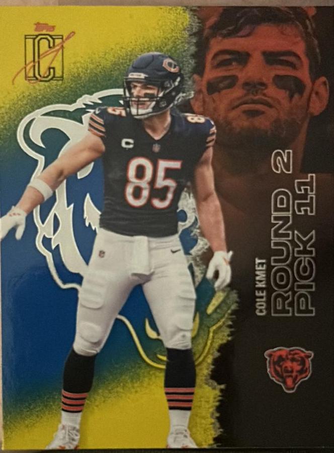 Cole Kmet [Blue Yellow] #68