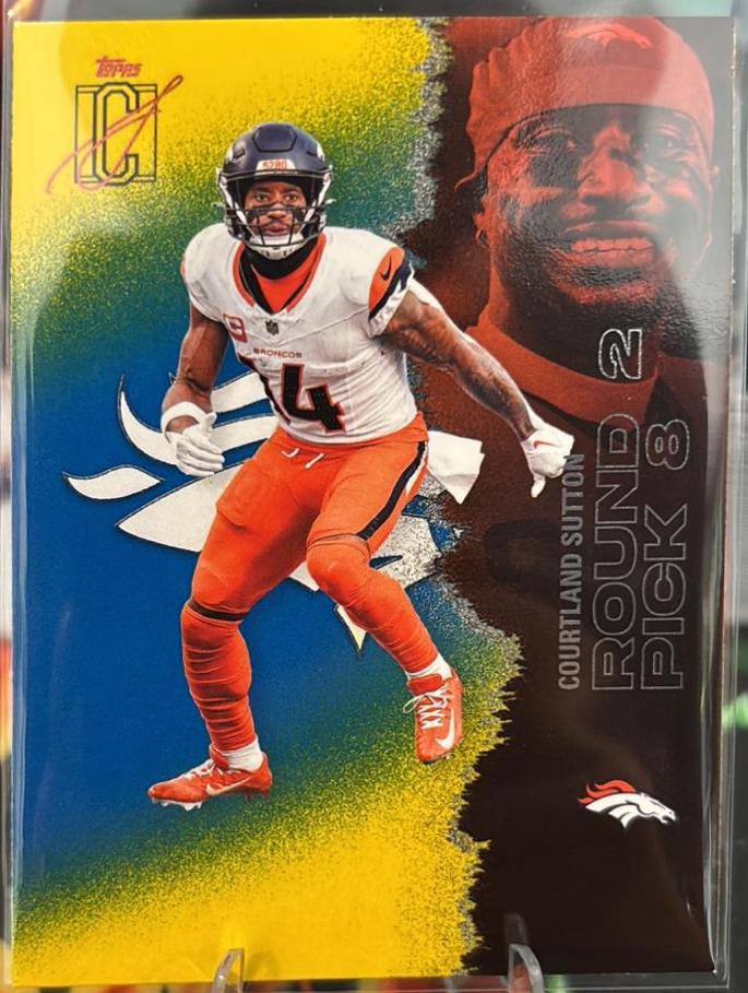 Courtland Sutton [Blue Yellow] #17