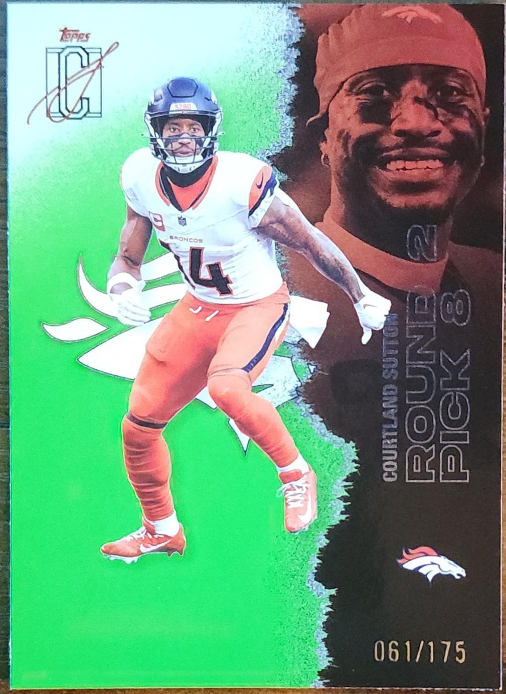Courtland Sutton [Lime Green] #17