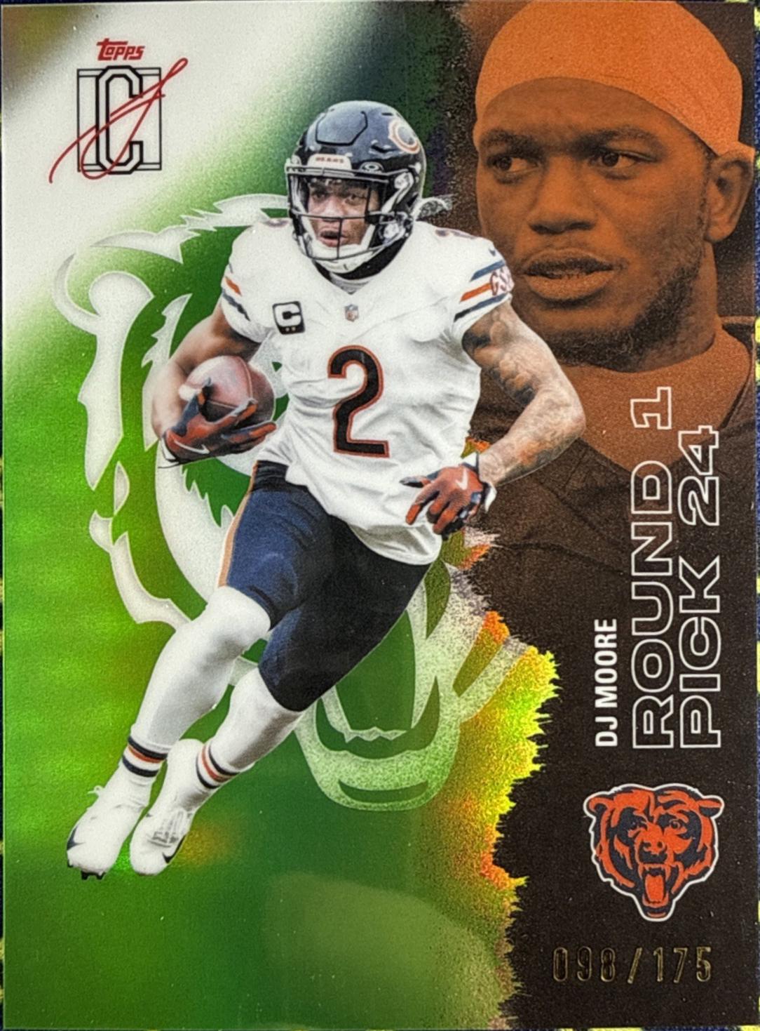 DJ Moore [Lime Green] #67