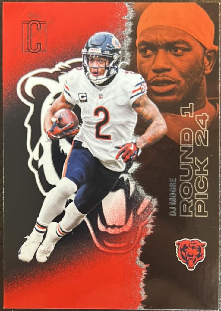 DJ Moore [Red Black] #67