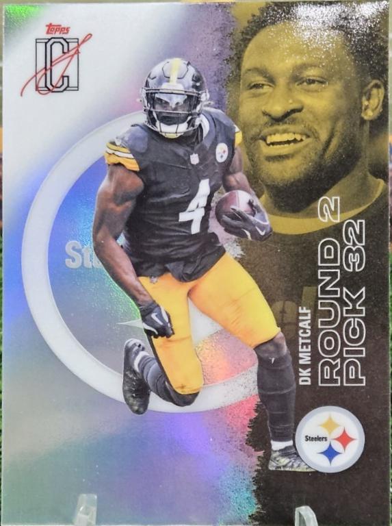 DK Metcalf [Refractor Chrome] #95