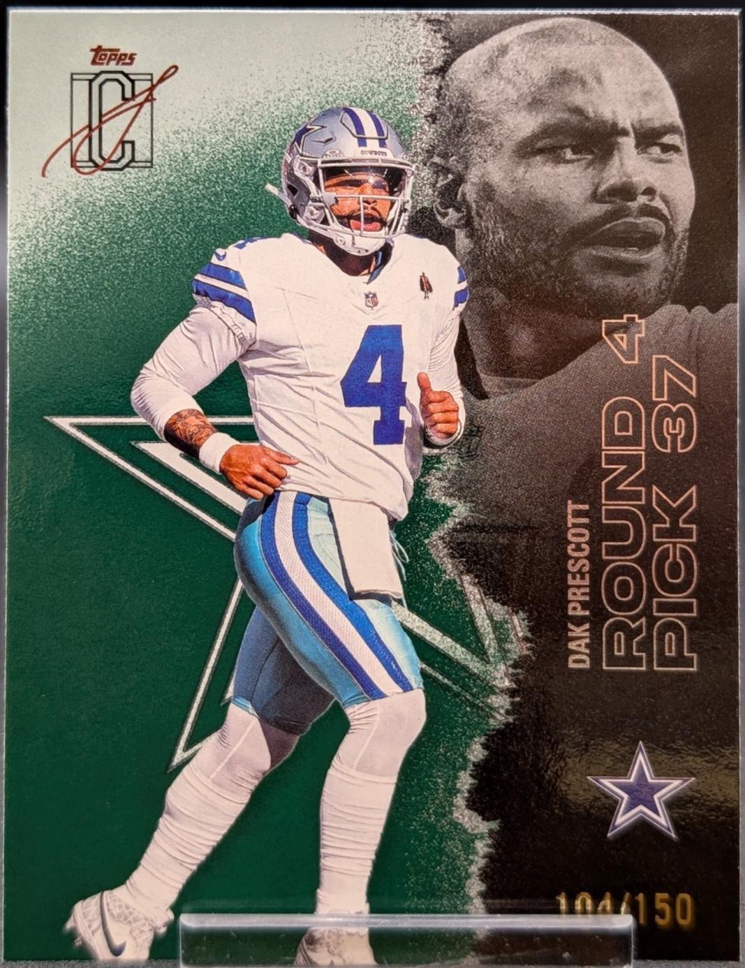 Dak Prescott [Green Autograph] #15