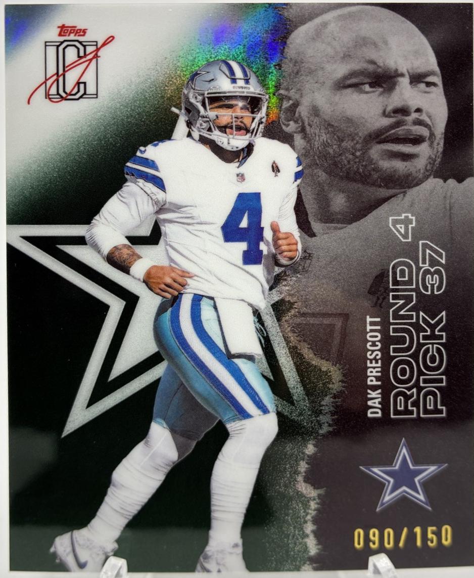 Dak Prescott [Green Refractor Chrome] #15