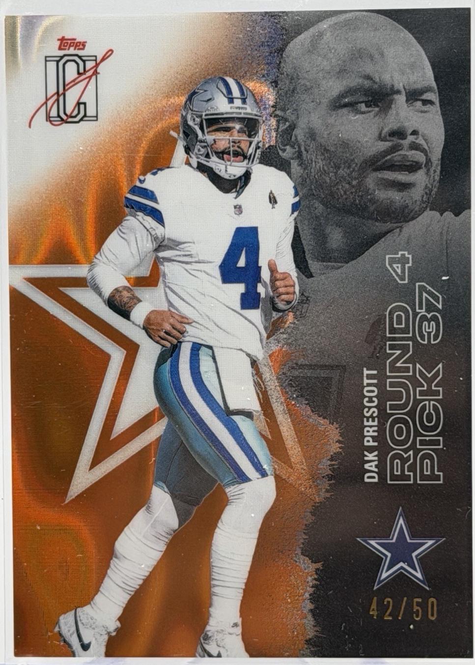 Dak Prescott [Orange Lava] #15