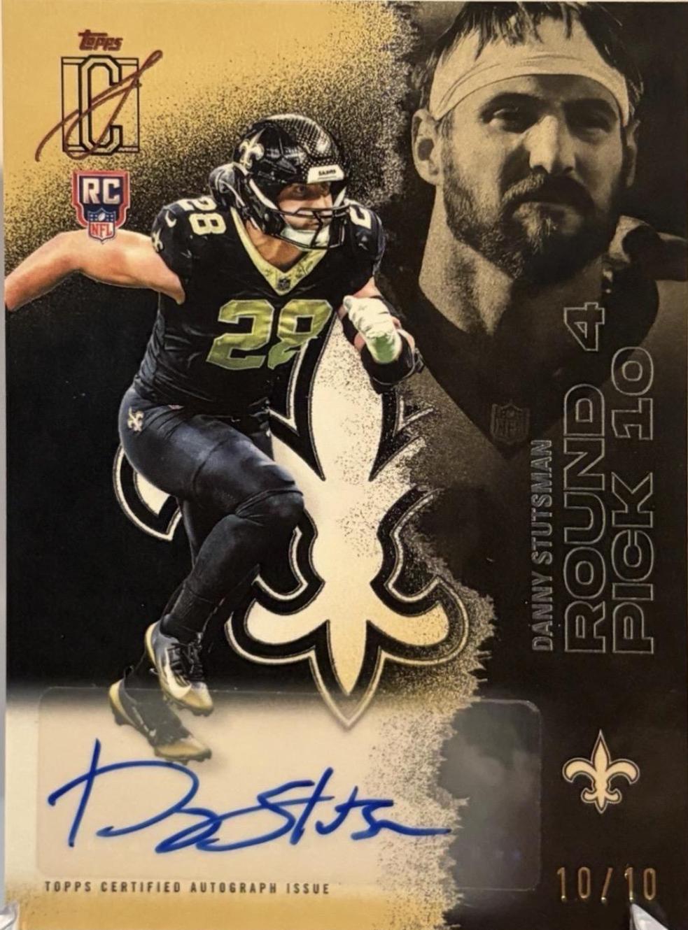 Danny Stutsman [Black Gold Autograph] #184