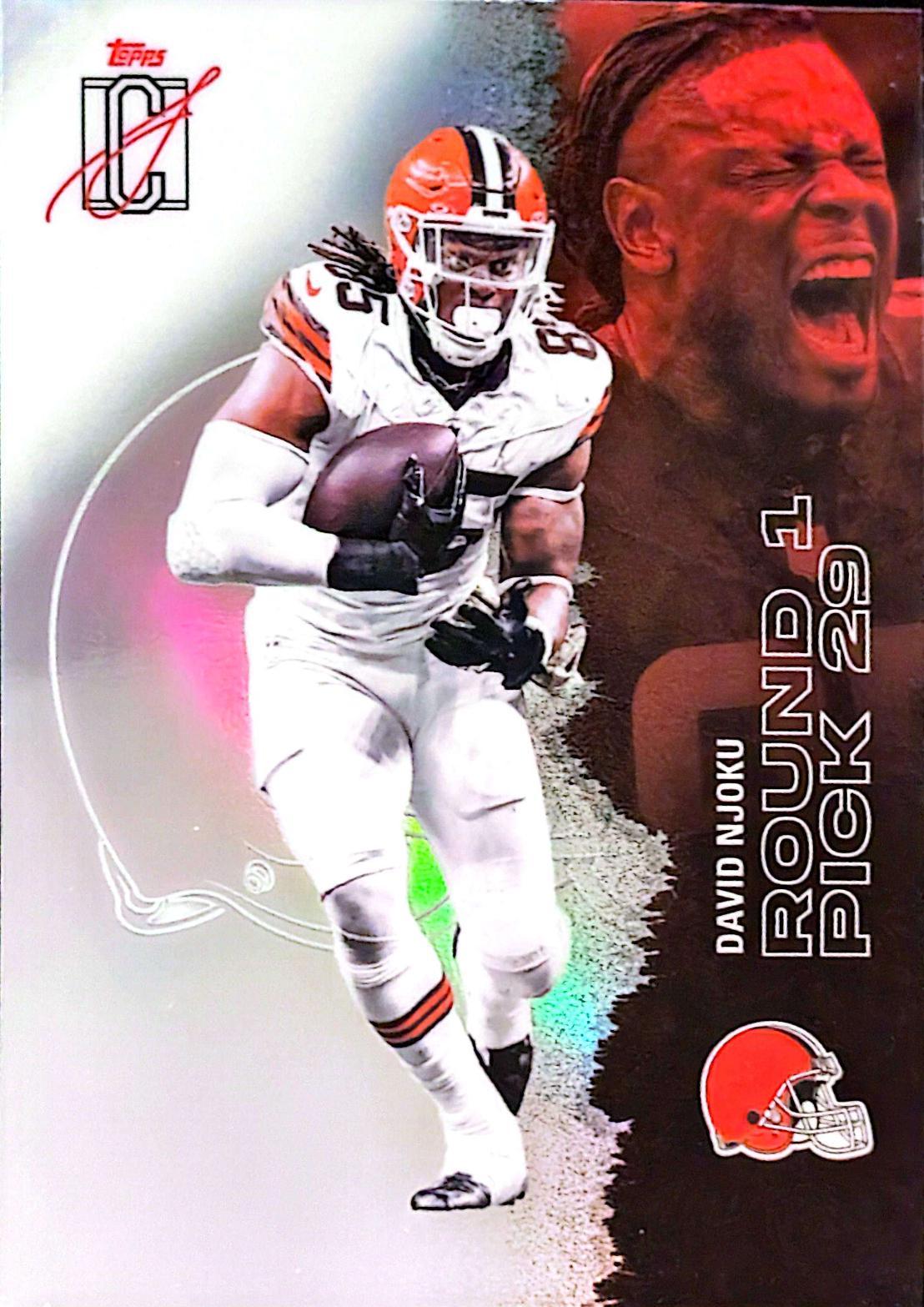David Njoku [Refractor Chrome] #71