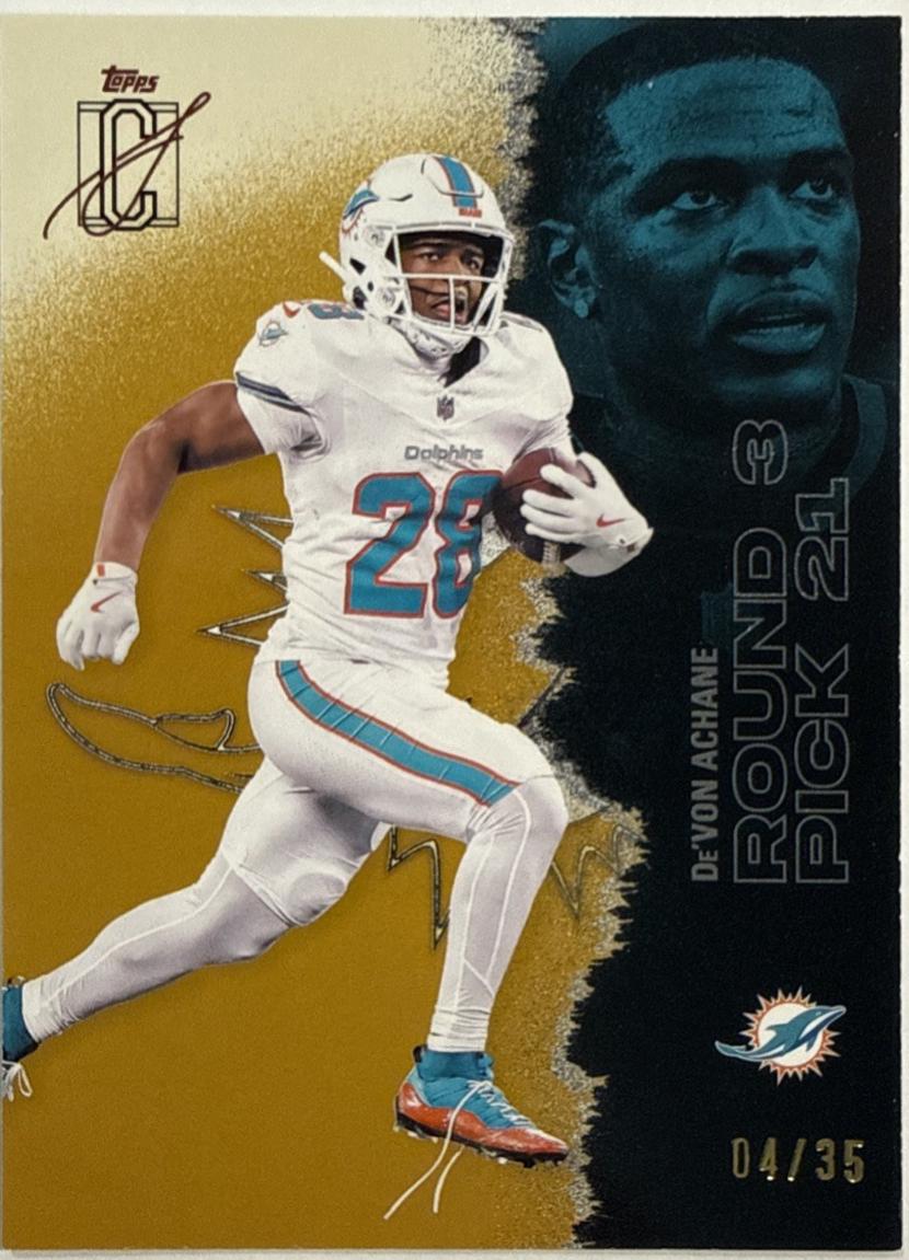 De'Von Achane [Gold] #35