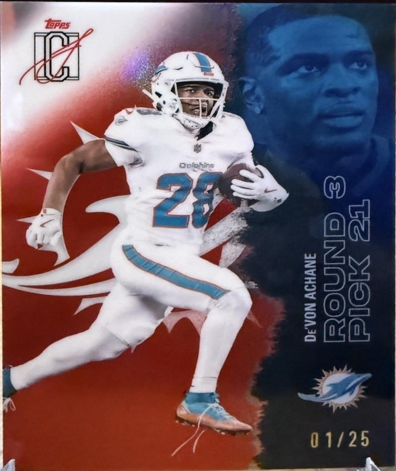 De'Von Achane [Red] #35