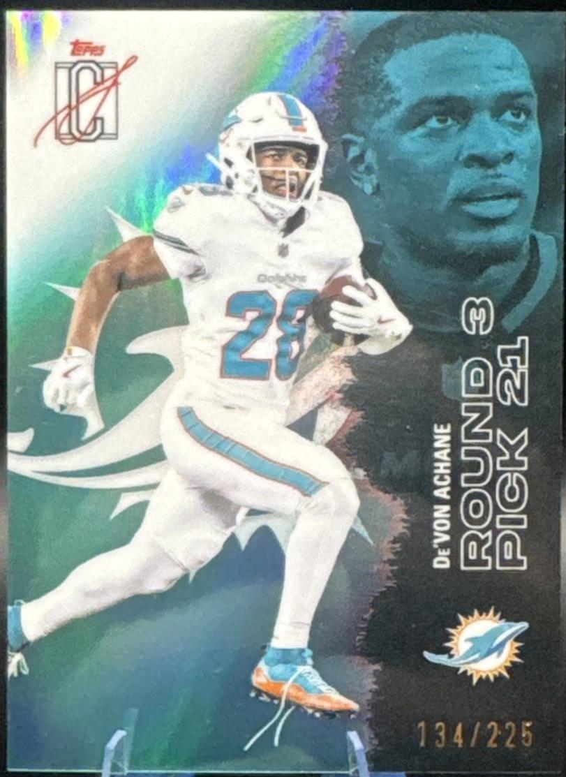 De'Von Achane [Teal] #35