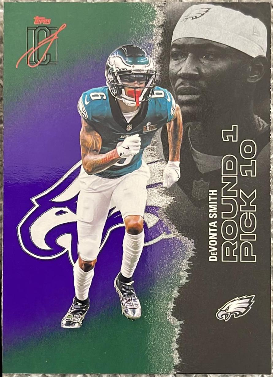 DeVonta Smith [Green Purple] #94