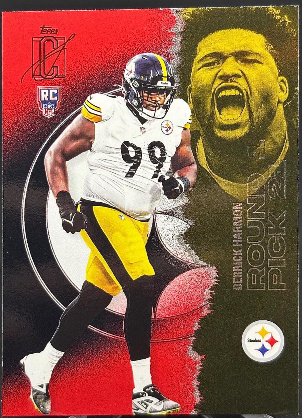 Derrick Harmon [Red Black] #150