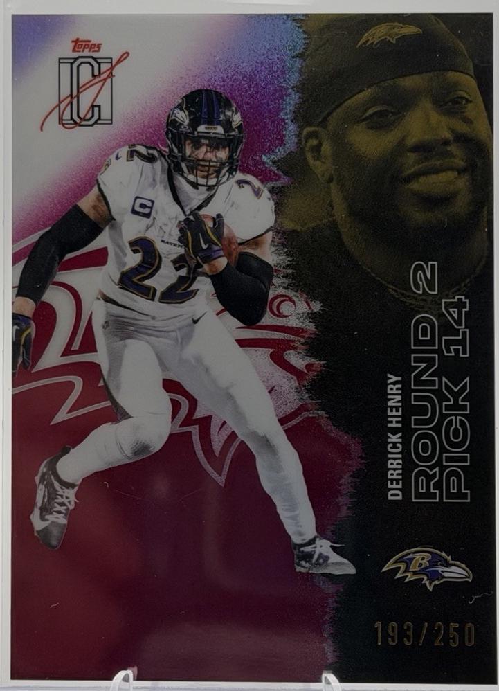 Derrick Henry [Magenta Refractor Chrome] #6
