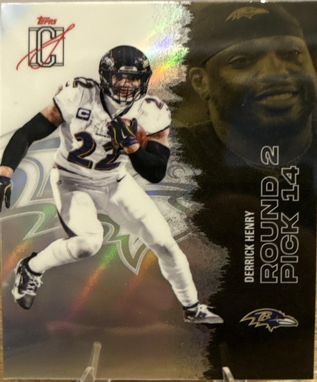 Derrick Henry [Refractor Chrome] #6