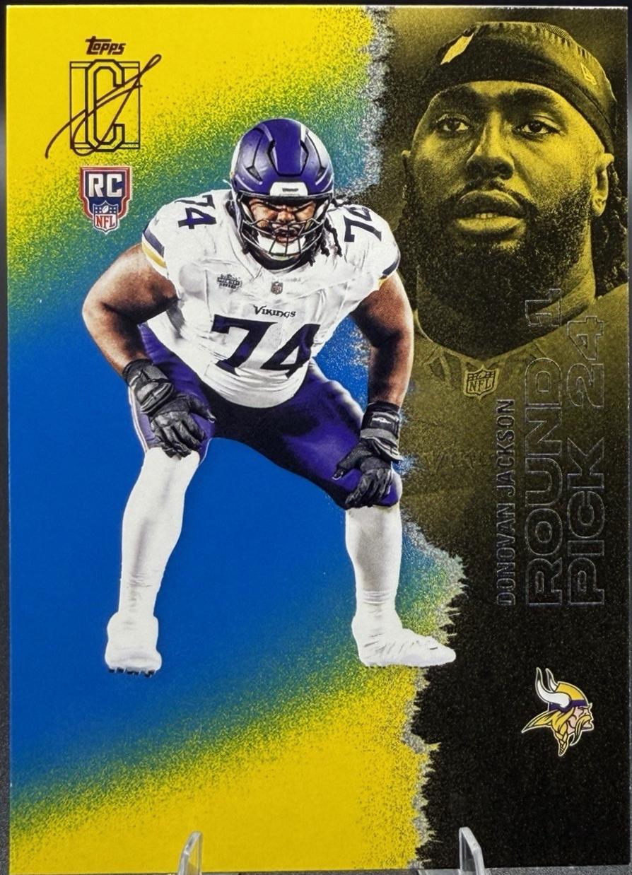 Donovan Jackson [Blue Yellow] #241