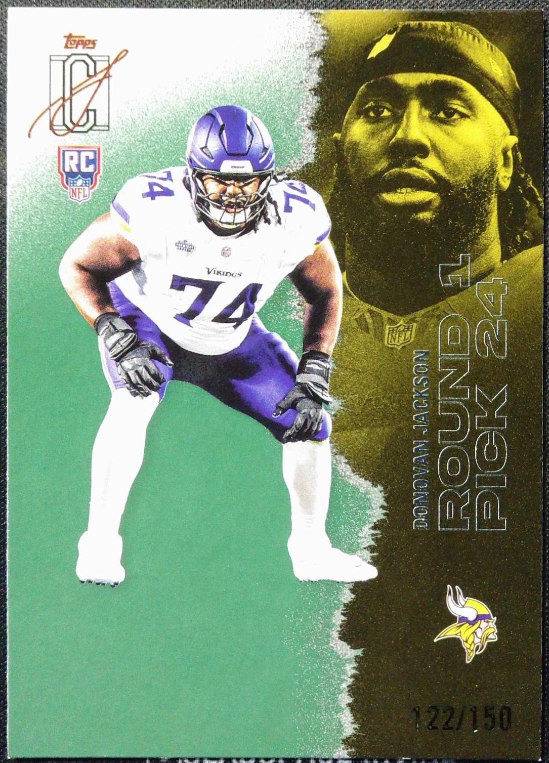 Donovan Jackson [Green Autograph] #241
