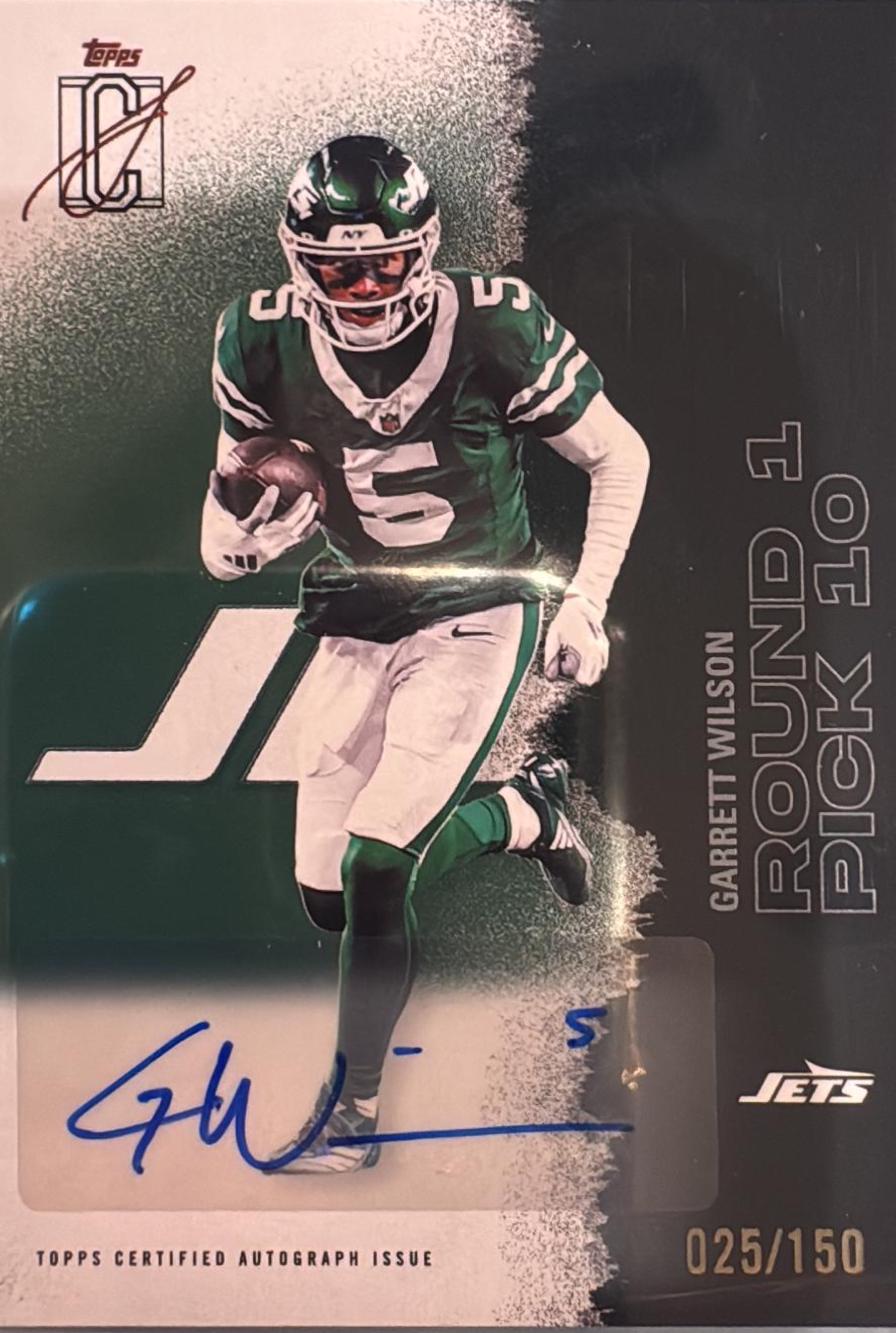 Garrett Wilson [Green Autograph] #41