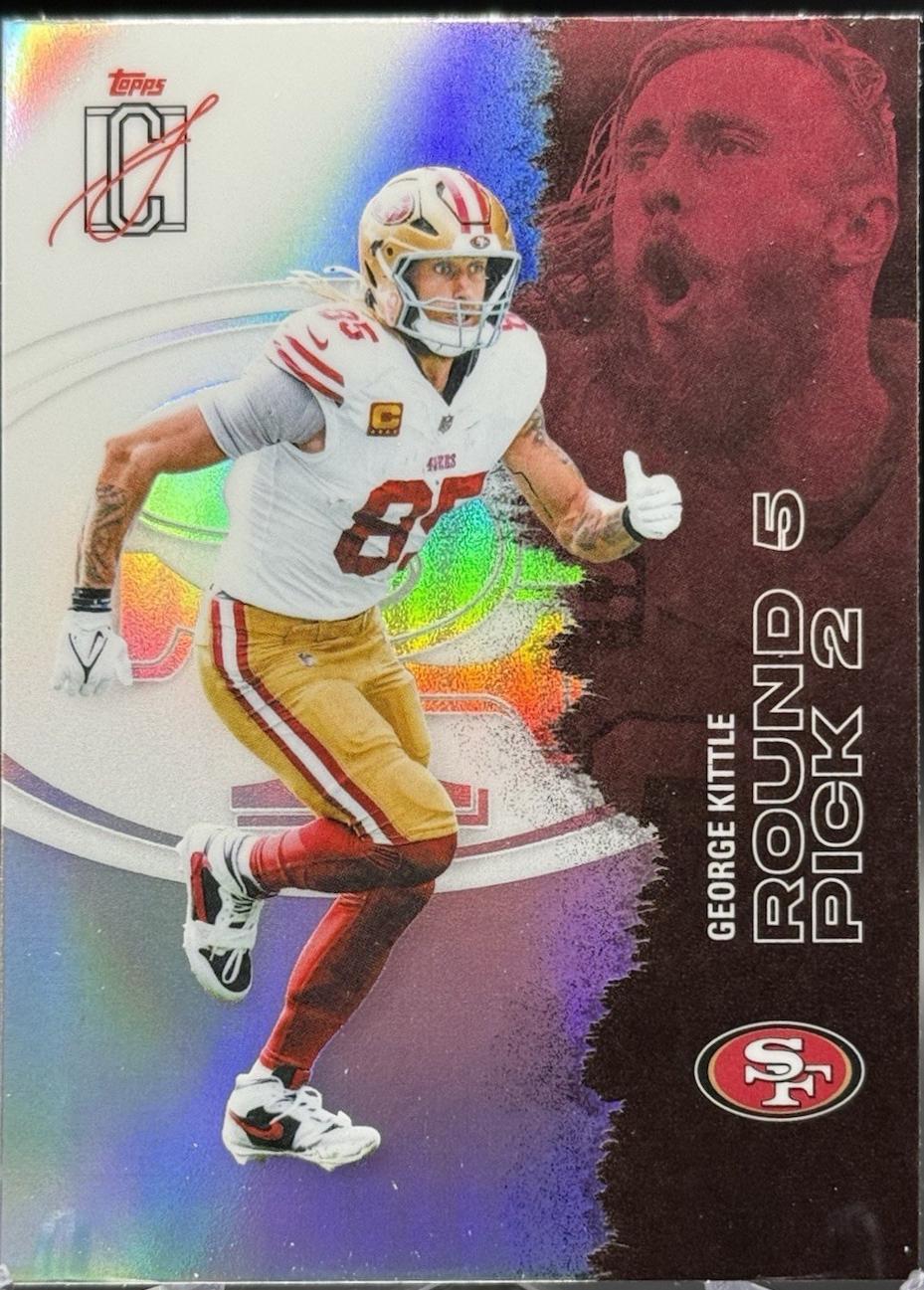 George Kittle [Refractor Chrome] #53
