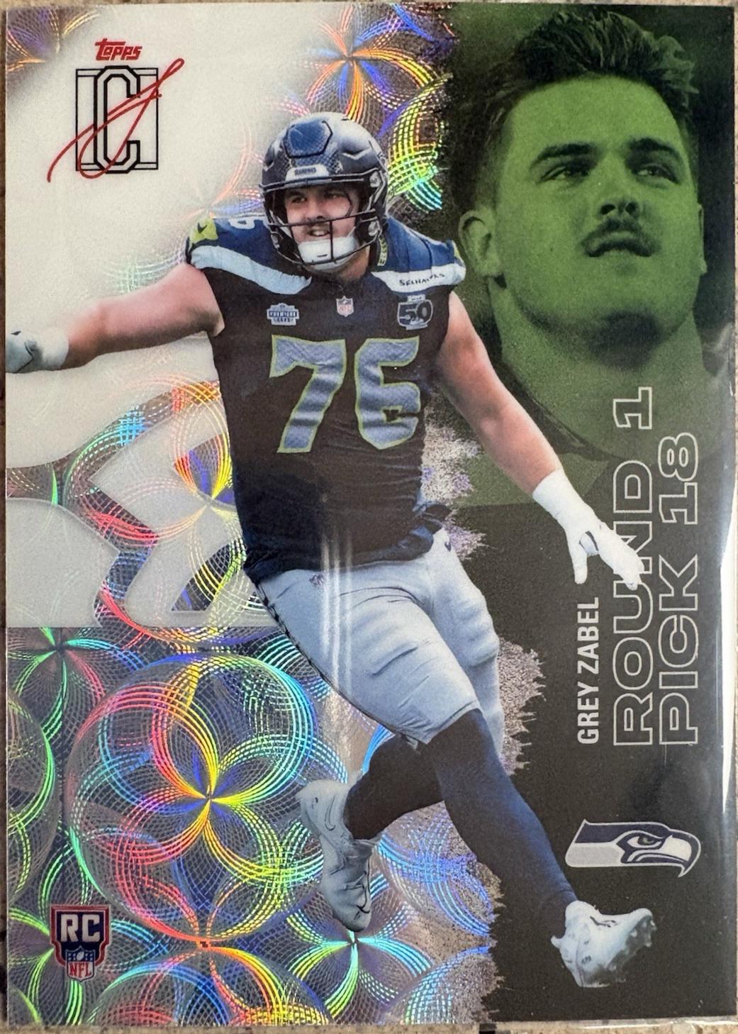 Grey Zabel [Kaleidoscope Refractor Chrome] #223