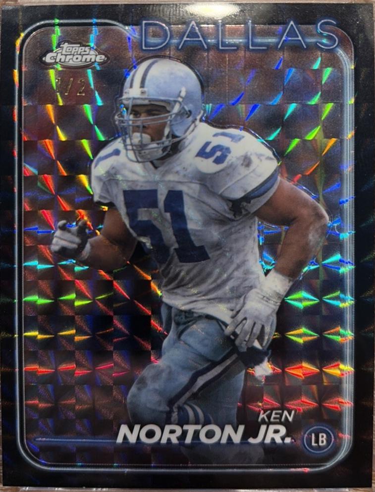 Ken Norton Jr. [Black Geometric] #51