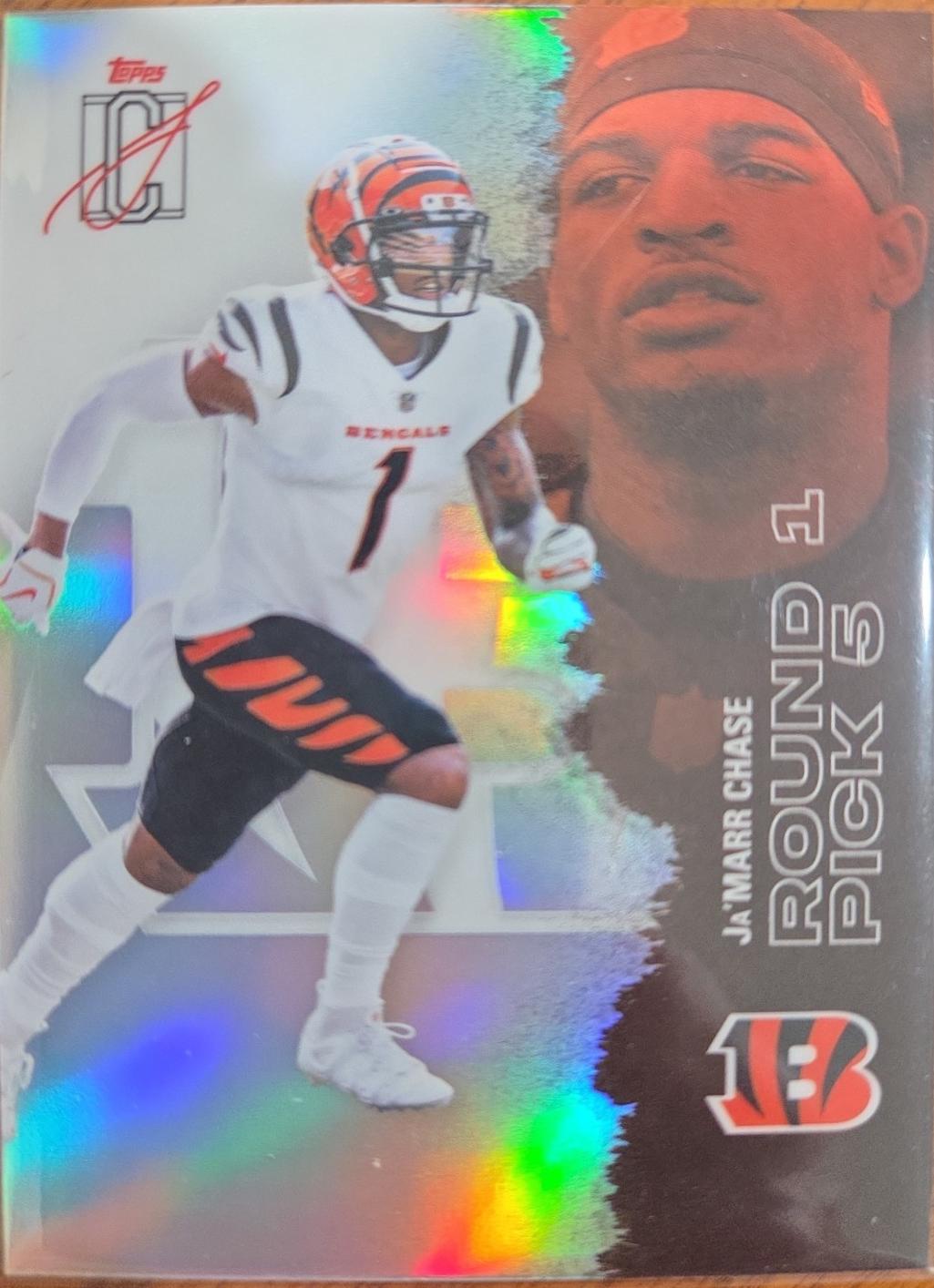 Ja'Marr Chase [Refractor Chrome] #12