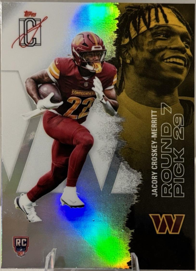 Jacory Croskey-Merritt [Refractor Chrome] #235