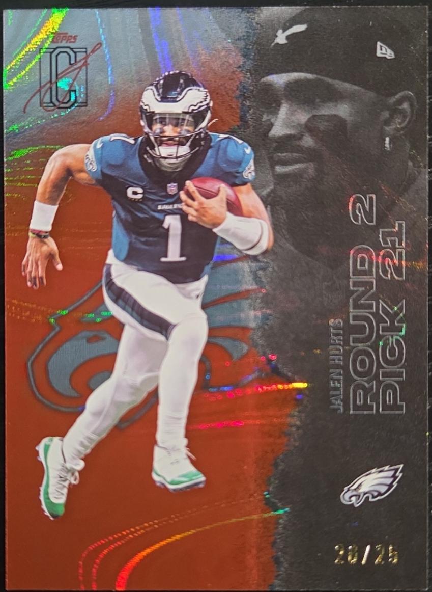 Jalen Hurts [Red Lava] #42