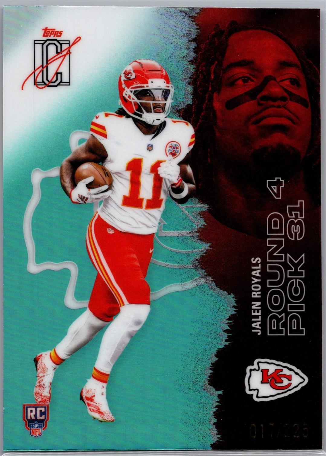 Jalen Royals [Teal Refractor Chrome] #125