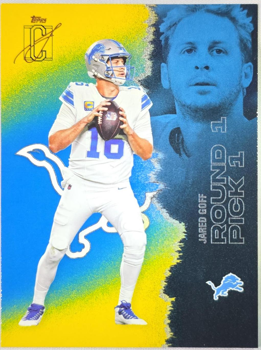 Jared Goff [Blue Yellow] #58