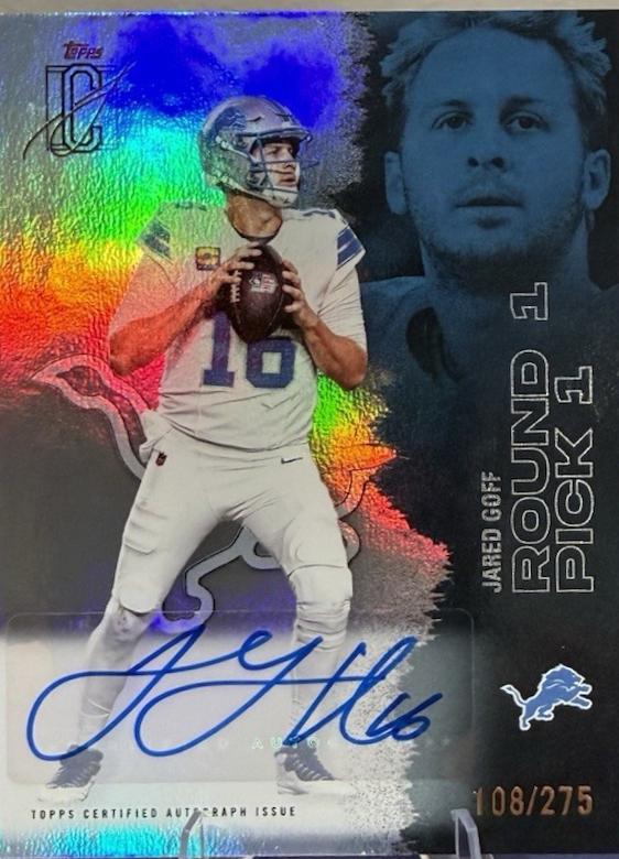 Jared Goff [Silver Autograph] #58