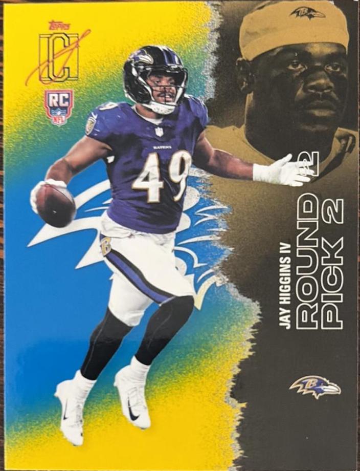 Jay Higgins IV [Blue Yellow] #191